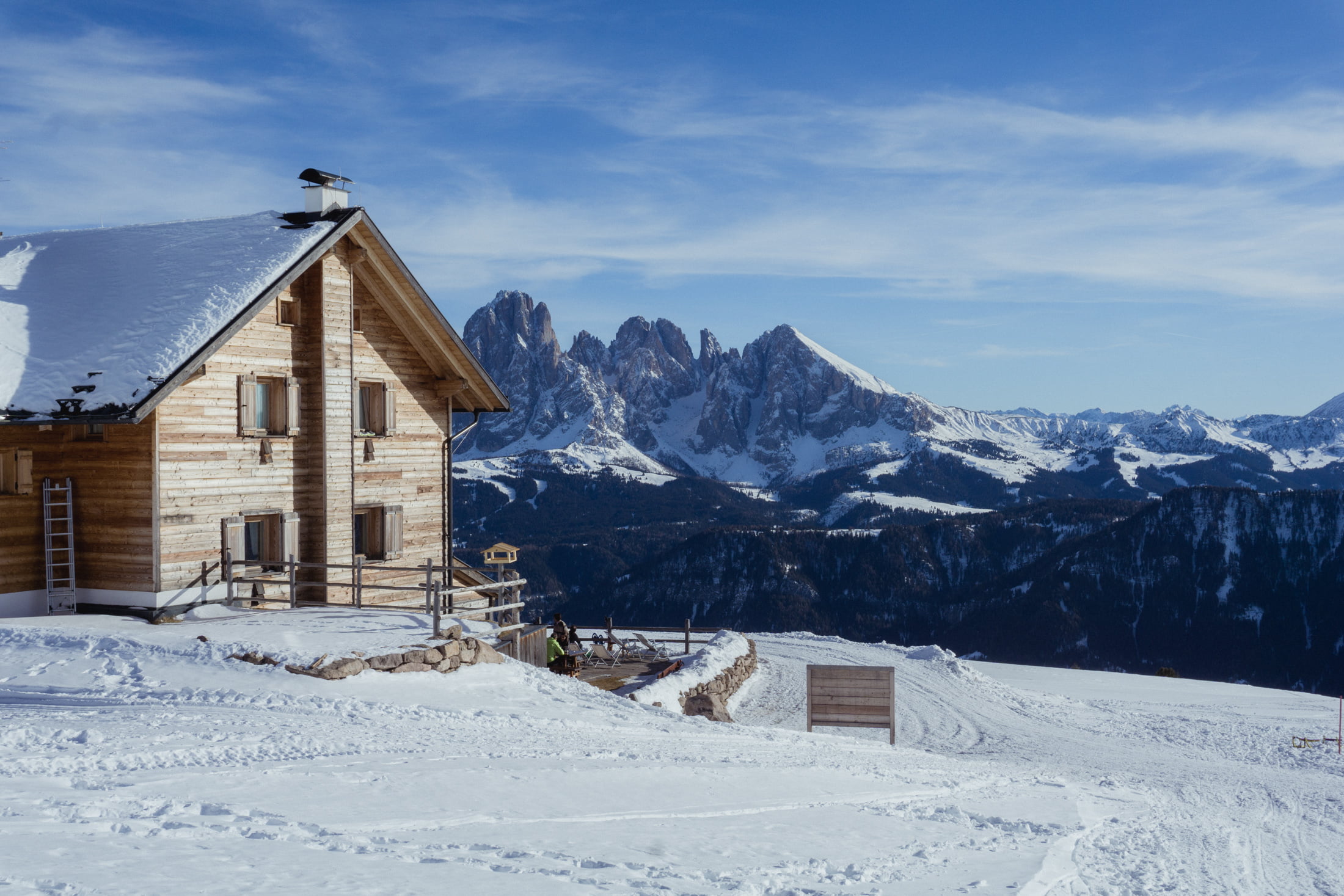 Rifugio Rasciesa Come Arrivare In Inverno Splendida Gita In Val Gardena